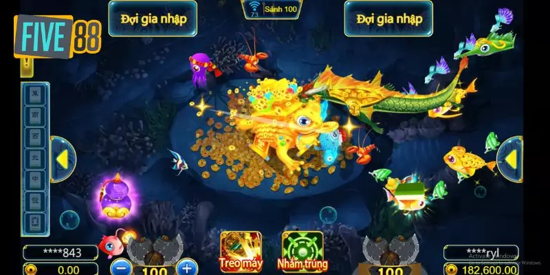Chiến thuật trúng lớn khi chơi bắn cá Five88