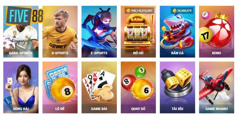 Đăng ký Five88 bạn sẽ được khám phá kho game hấp dẫn