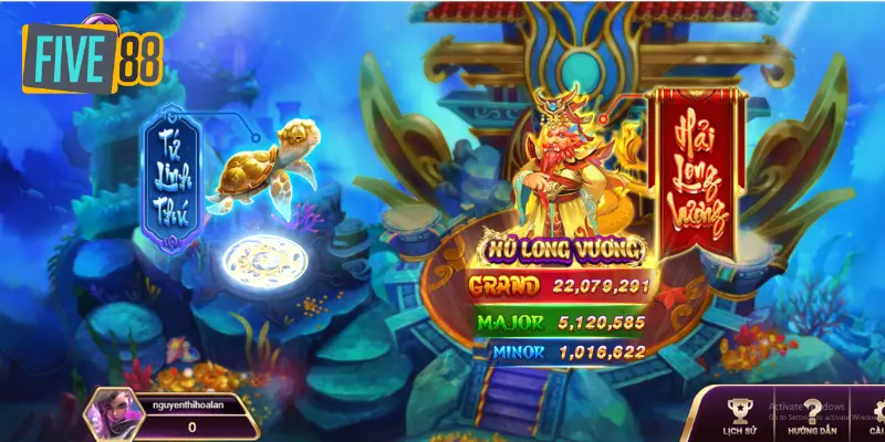 Hướng dẫn tham gia bắn cá Five88 chi tiết cho lính mới